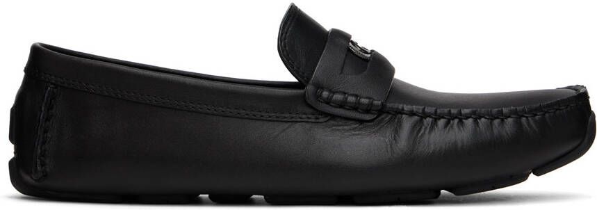 Coach 1941 Black Coin Driver Loafers