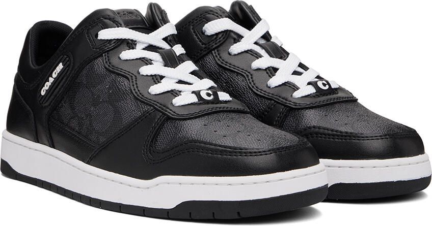 Coach 1941 Black C201 Signature Sneakers - Picture 2