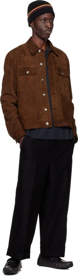 Coach 1941 Black & Grey Leather Coin Driver Loafers - Picture 4