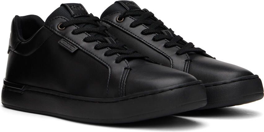Coach 1941 Black Lowline Low-Top Sneakers - Picture 2