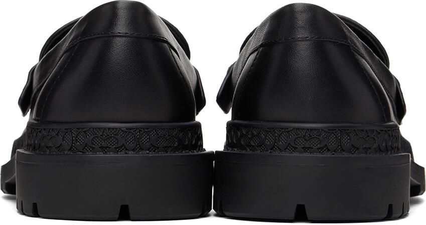 Coach 1941 Black Signature Coin Loafers