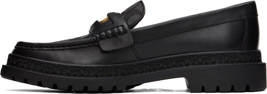Coach 1941 Black Signature Coin Loafers - Picture 3