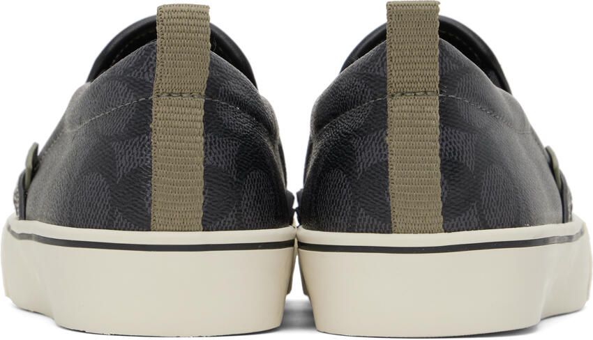 Coach 1941 Black Skate Rexy Slip-On Sneakers