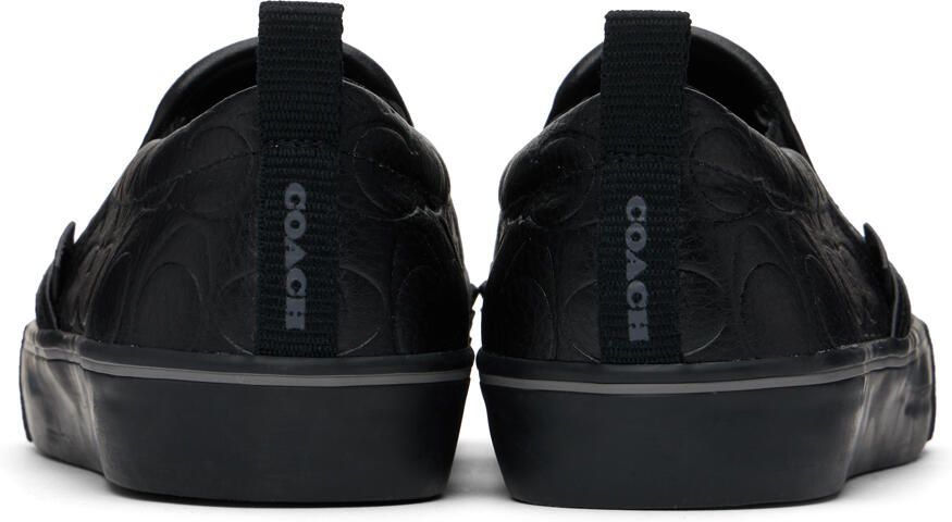 Coach 1941 Black Skate Slip-On Sneakers