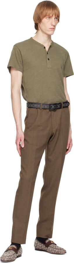 Coach 1941 Brown Sculpted Loafers - Picture 4