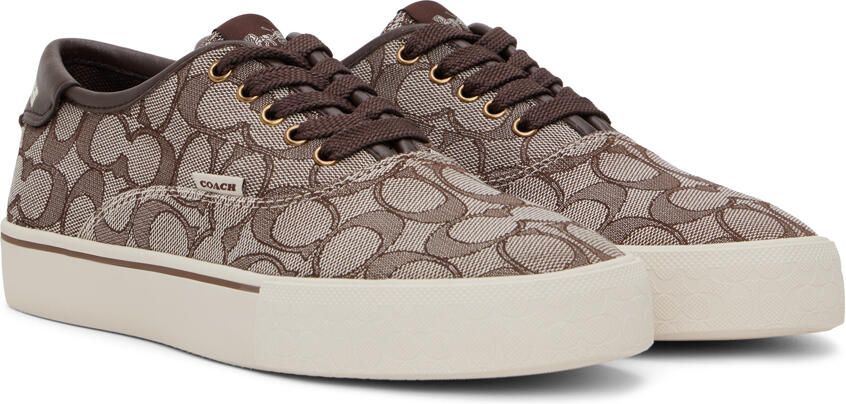 Coach 1941 Brown Skate Sneakers - Picture 2