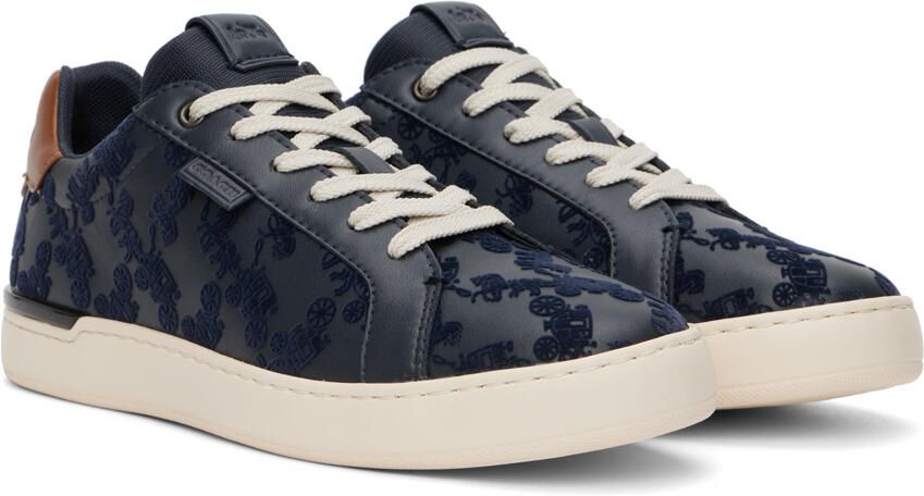 Coach 1941 Navy Lowline Sneakers - Picture 2
