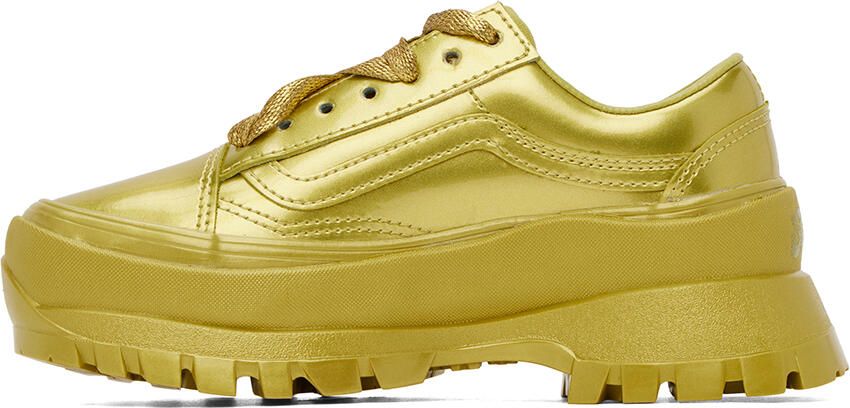 Collina Strada Gold Vans Edition Old Skool Vibram Dx Sneakers - Picture 3