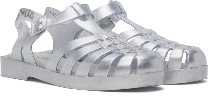 Collina Strada Silver Melissa Edition Possession Sandals - Picture 2