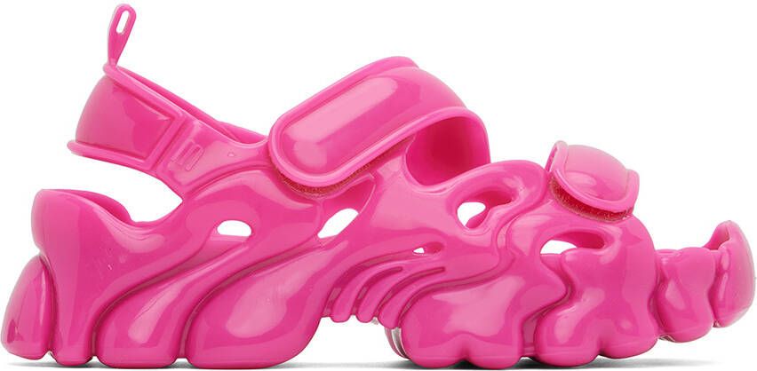 Collina Strada Pink Melissa Edition Puff Sandals