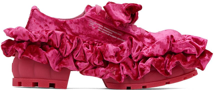 Collina Strada Pink Virón Edition Monarch Sneakers