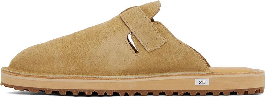 Comme des Garçons Homme Beige Pin-Buckle Loafers - Picture 3