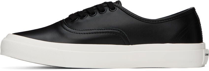 Comme des Garçons Homme Black Paneled Sneakers - Picture 5