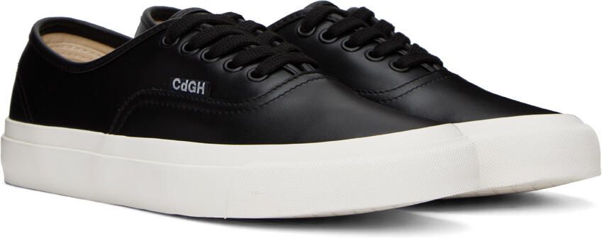 Comme des Garçons Homme Black Paneled Sneakers - Picture 3
