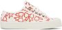 Comme des Garçons Girl Off-White Novesta Edition Ribbon Sneakers - Thumbnail 1