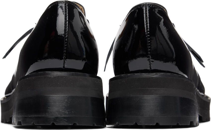 COMME SE-A SSENSE Exclusive Black Freed Loafers
