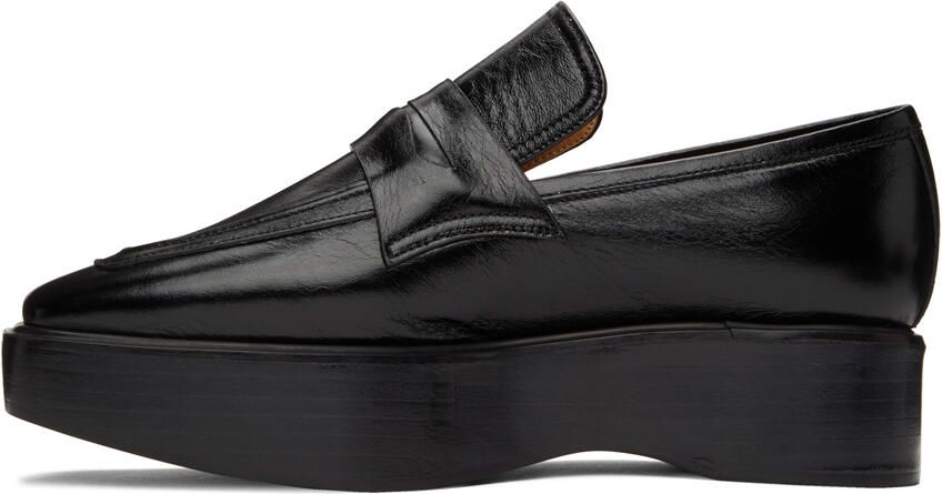 COMME SE-A SSENSE Exclusive Black Platform Loafers - Picture 3