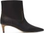 COMME SE-A SSENSE Exclusive Black Luxe Western Boots - Thumbnail 1