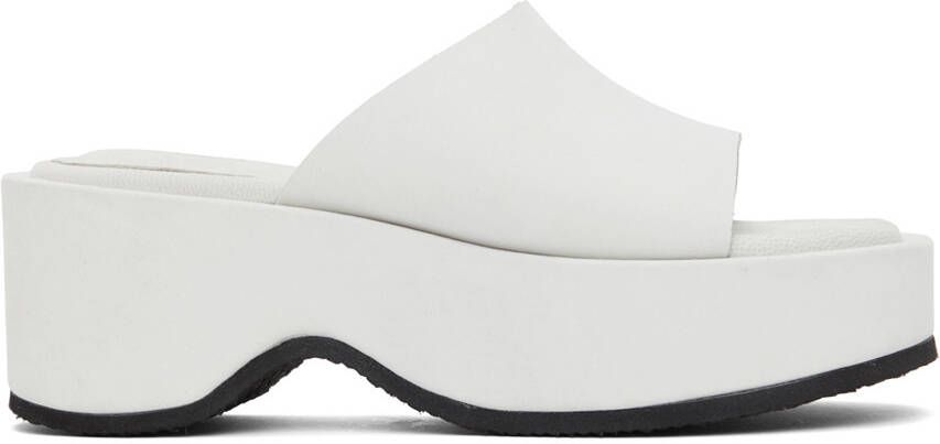 COMME SE-A SSENSE Exclusive Grey Joy Sandals