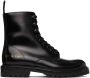 Common Projects Black Combat Boots - Thumbnail 1