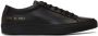 Common Projects Black Original Achilles Low Sneakers - Thumbnail 1