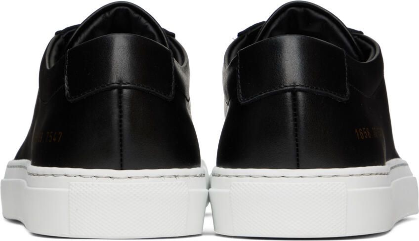 Common Projects Black Achilles Low Sneakers