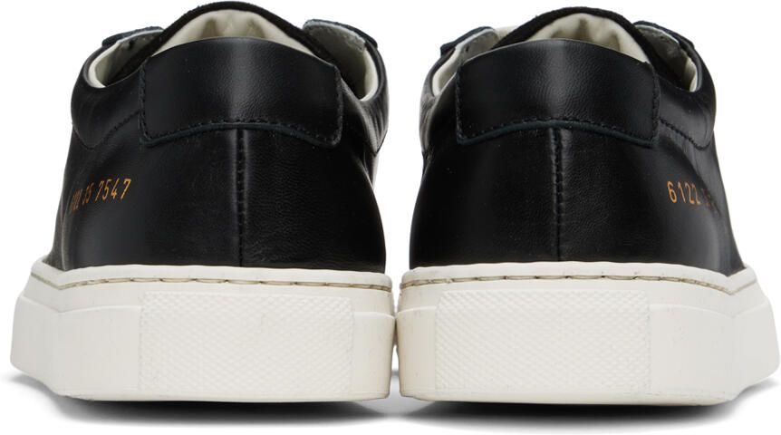 Common Projects Black Achilles Low Sneakers - Picture 5