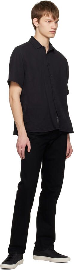 Common Projects Black Achilles Sneakers - Picture 4