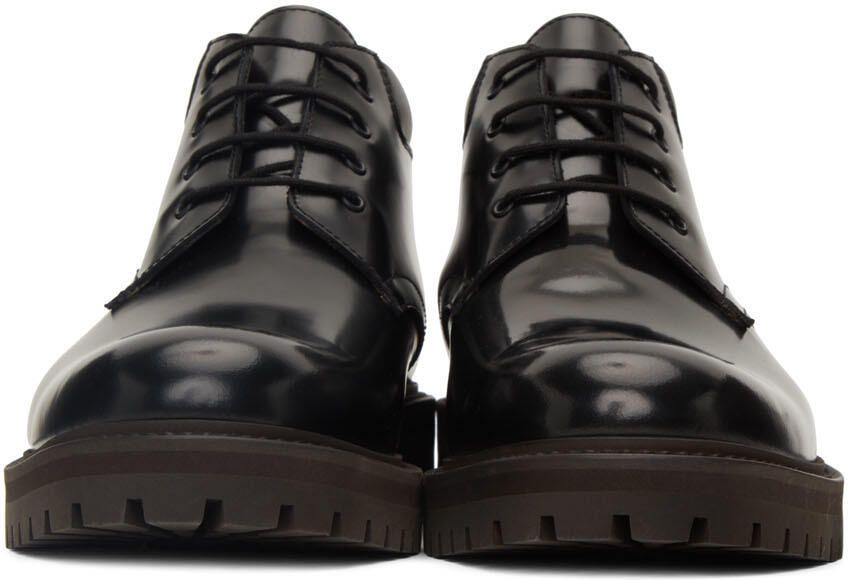Common Projects Black Combat Derby Boots - Picture 3