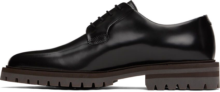 Common Projects Black Leather Derbys - Picture 3