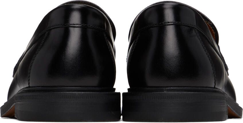 Common Projects Black Leather Loafers