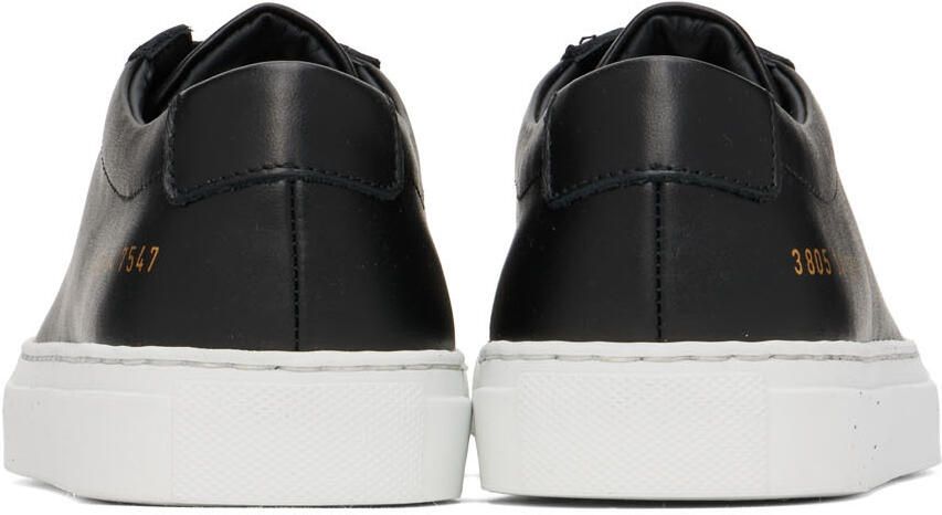 Common Projects Black Original Achilles Low Sneakers
