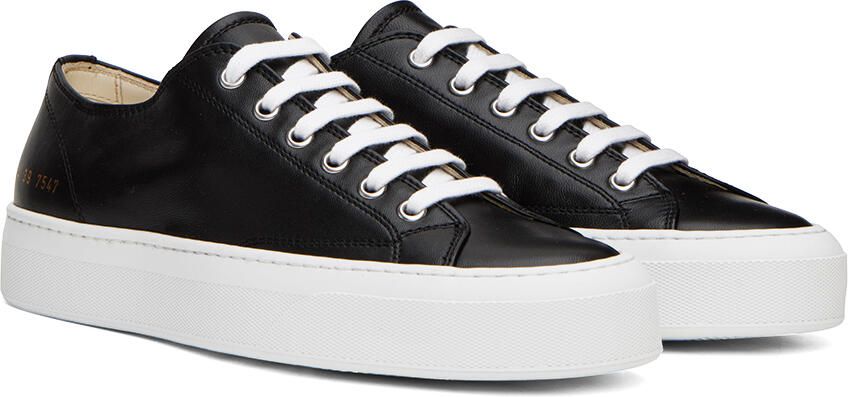 Common Projects Black Tournament Low Sneakers - Picture 2