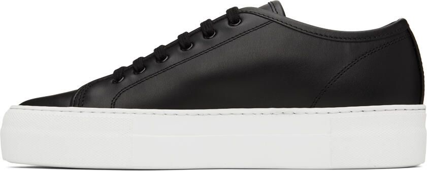 Common Projects Black Tournament Super Low Sneakers - Picture 3