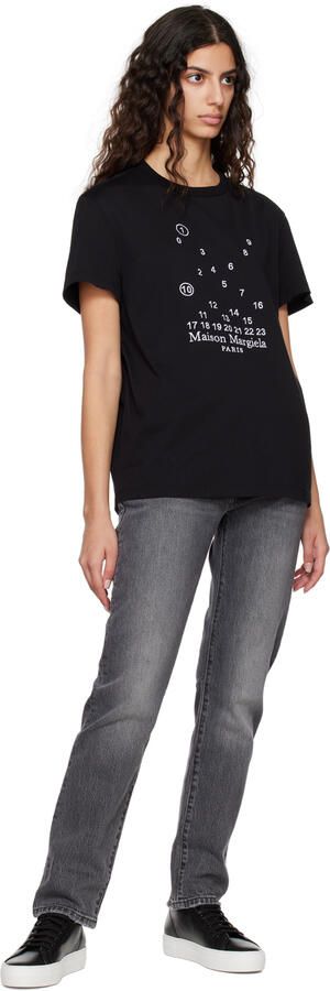 Common Projects Black Tournament Super Low Sneakers - Picture 4