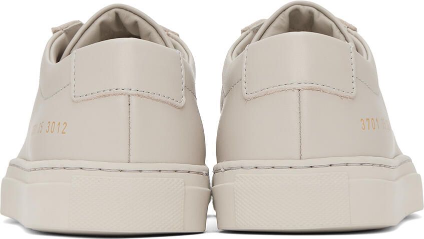 Common Projects Gray Original Achilles Low Sneakers