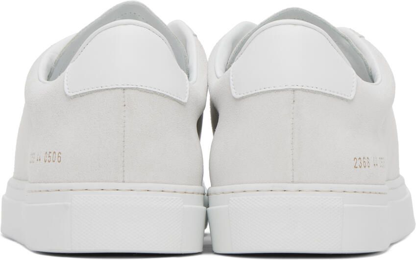 Common Projects Gray Retro Low Sneakers