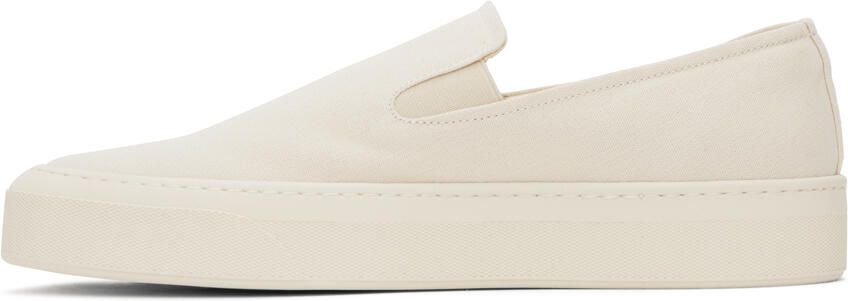 Common Projects Off-White Slip On Sneakers - Picture 3