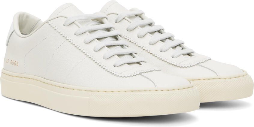 Common Projects Off-White Tennis 77 Sneakers - Picture 2