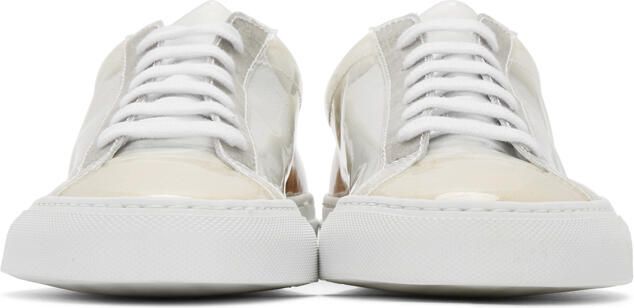Common Projects White Clear Achilles Low Sneakers - Picture 2