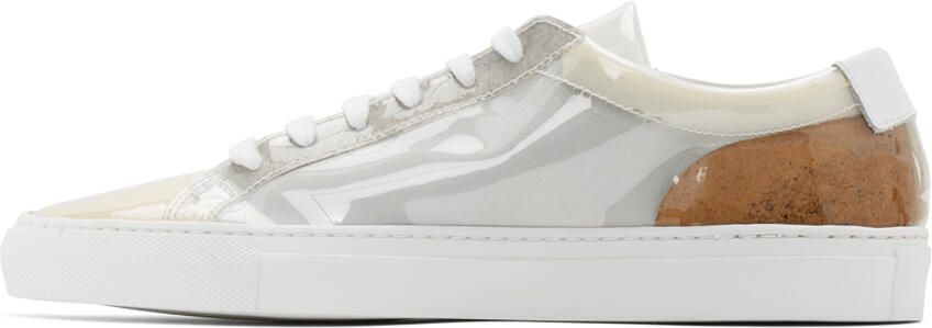 Common Projects White Clear Achilles Low Sneakers - Picture 3