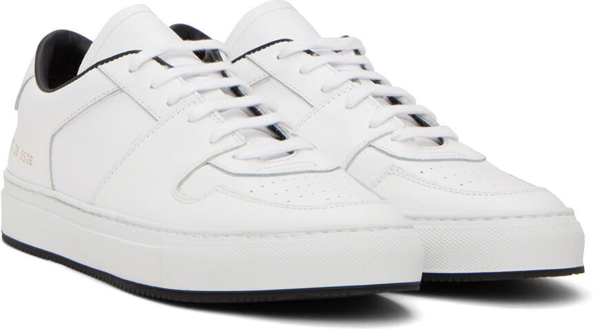 Common Projects White Decades Sneakers - Picture 2