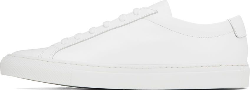 Common Projects White Original Achilles Low Sneakers - Picture 3