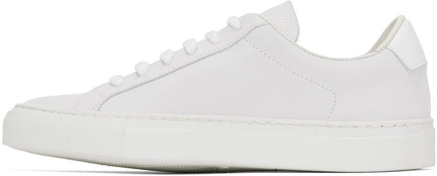 Common Projects White Retro Low Sneakers - Picture 3