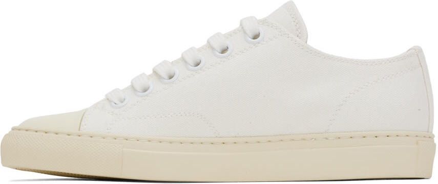 Common Projects White Tournament Low Sneakers - Picture 3