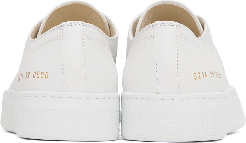Common Projects White Tournament Low Sneakers