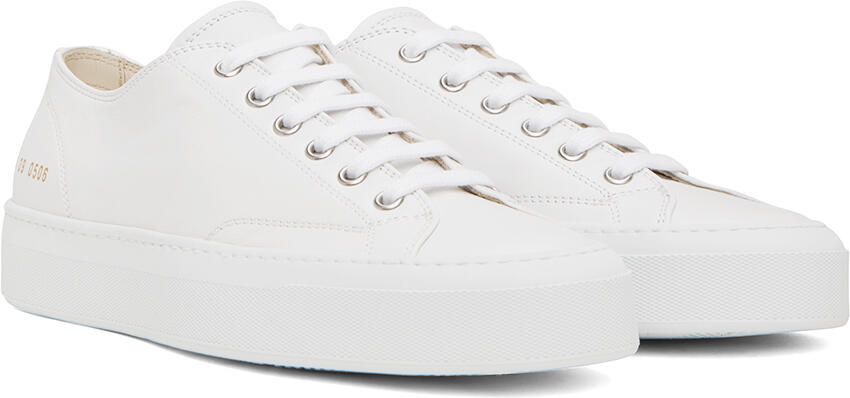Common Projects White Tournament Low Sneakers - Picture 2