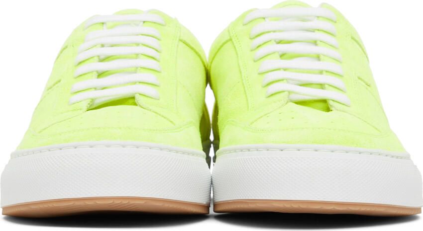 Common Projects Yellow Suede Zeus Prototype Low Sneakers - Picture 3