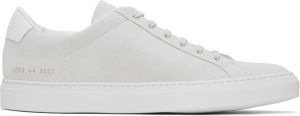 Common Projects Gray Retro Low Sneakers