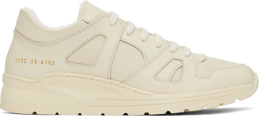 Common Projects Off-White Track Technical Sneakers